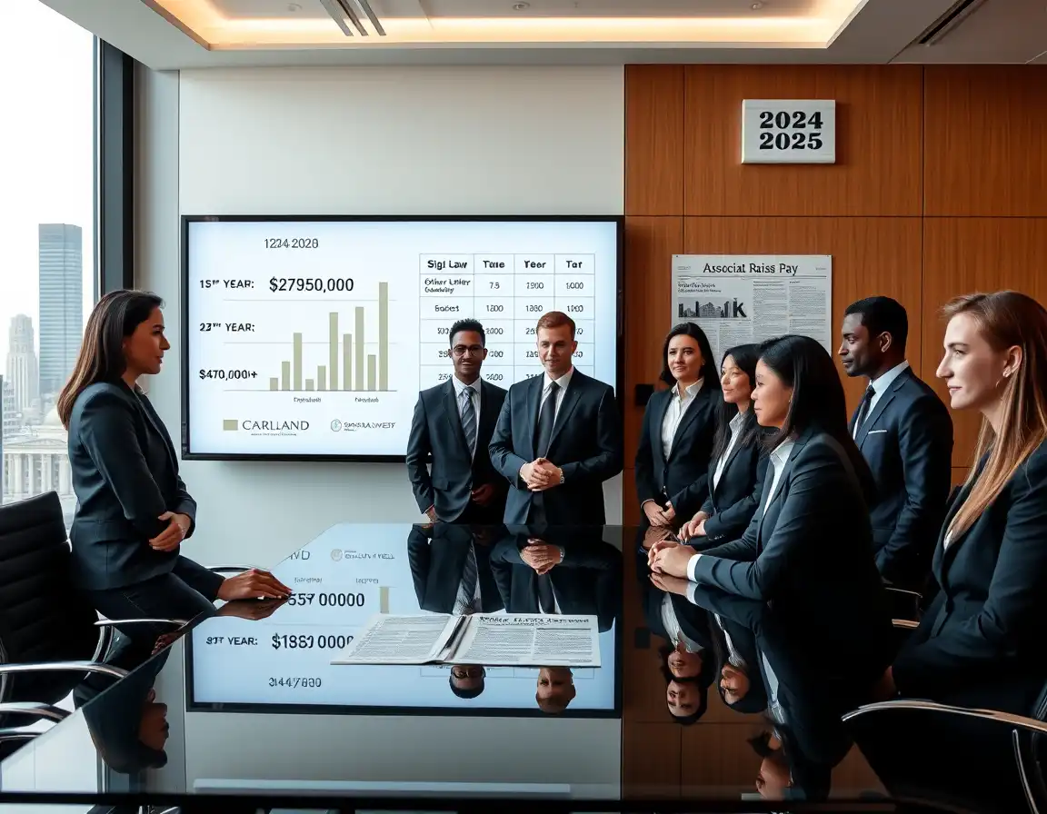 Big Law Salary Scale 2024 - 2025