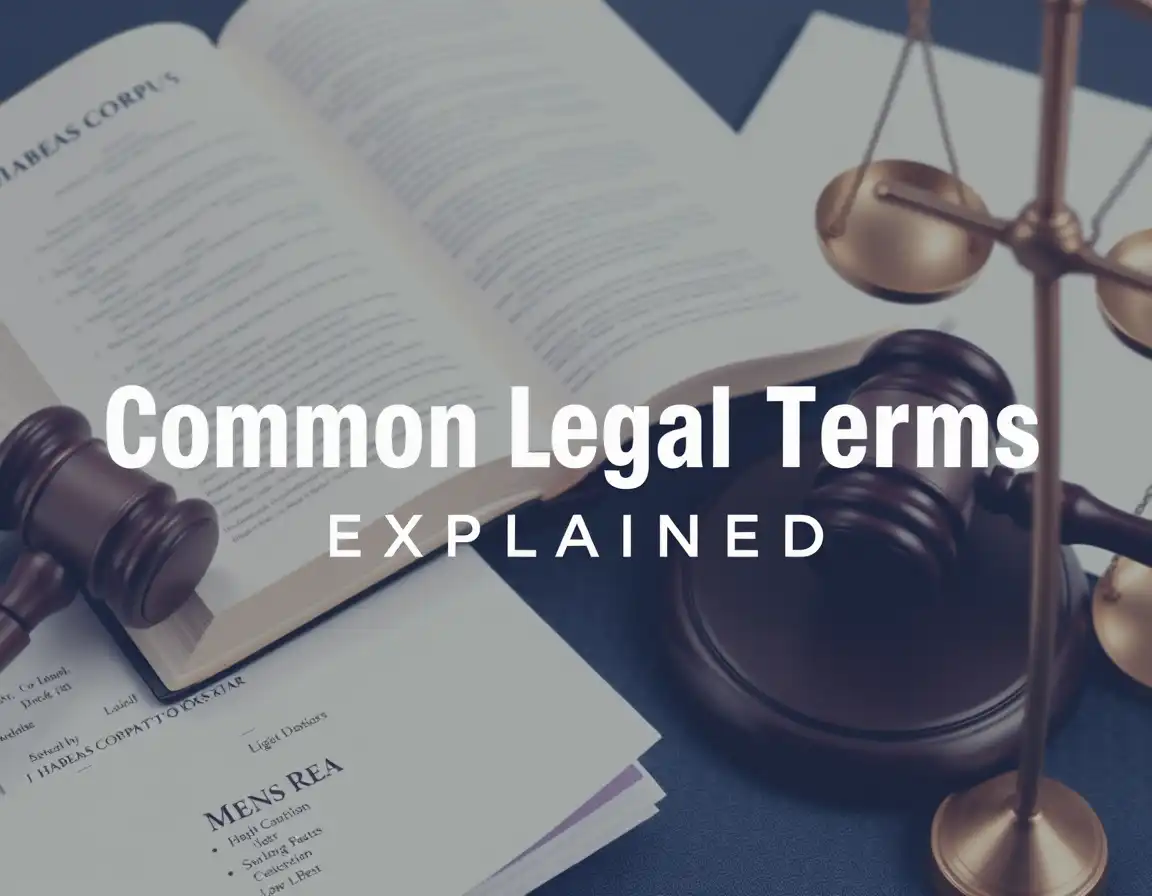 Common Legal Terms Explained