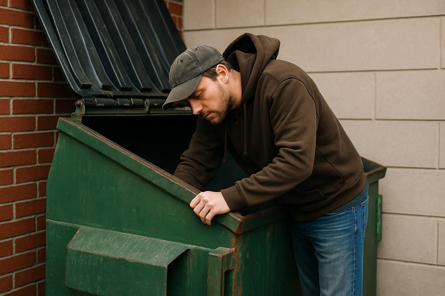 is it illegal to dumpster dive